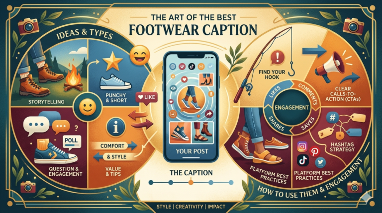 Best Footwear & Aesthetic Foot Photo Captions – Stylish, Trendy & Creative Ideas