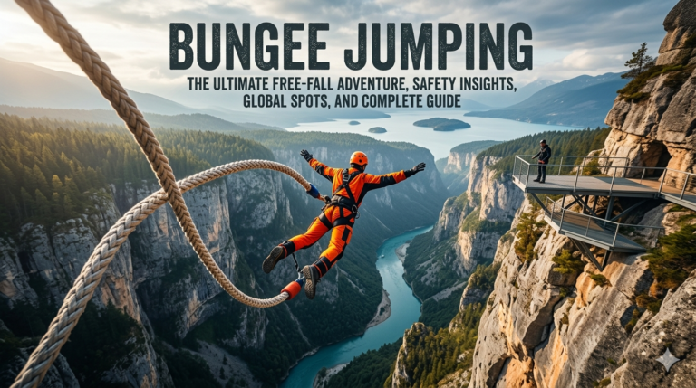 Bungee Jumping: The Ultimate Free-Fall Adventure, Safety Insights, Global Spots, and Complete Guide