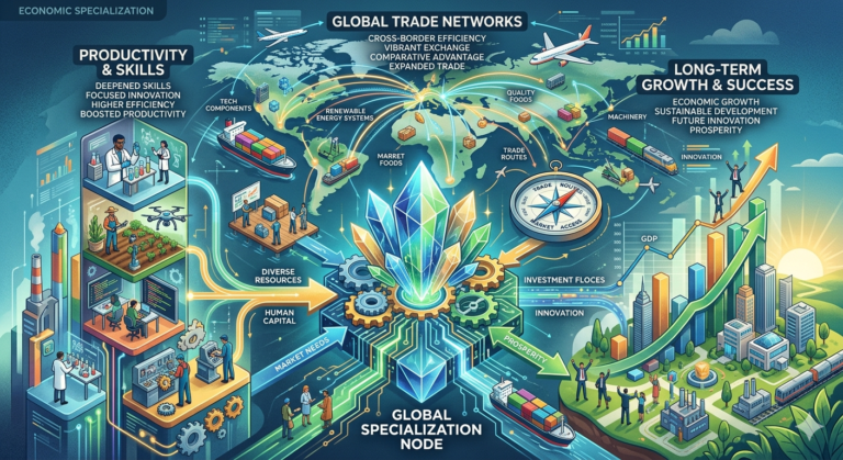 Economic Specialization: How Specialized Economies Drive Productivity, Trade, and Long-Term Growth