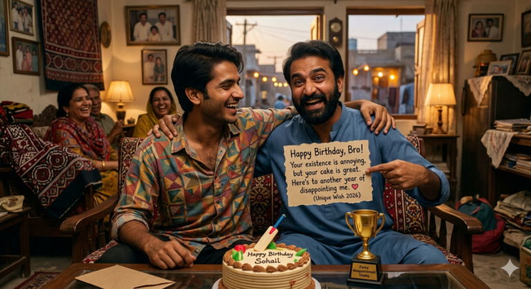 Funny Birthday Wishes for Brother-Hilarious, Creative & Heartwarming Messages