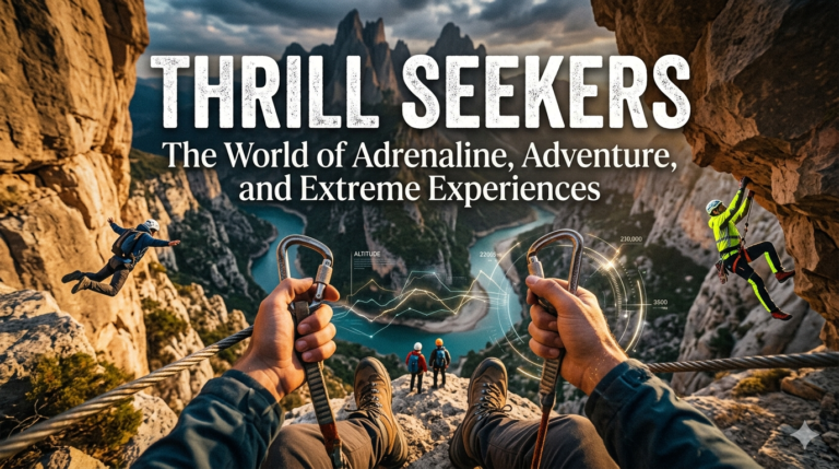 Thrill Seekers: The World of Adrenaline, Adventure, and Extreme Experiences