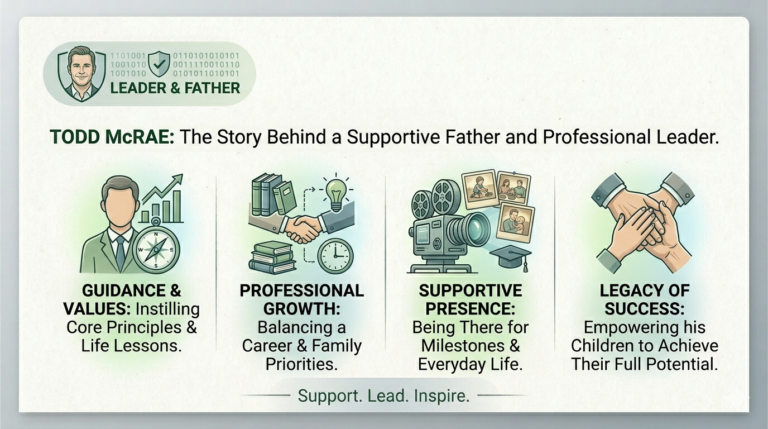 Todd McRae – The Story Behind a Supportive Father and Professional Leader