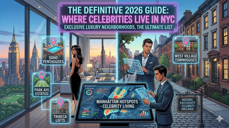 Where Do Celebrities Live in NYC? Complete Guide to Luxury Neighborhoods in New York City (2026)