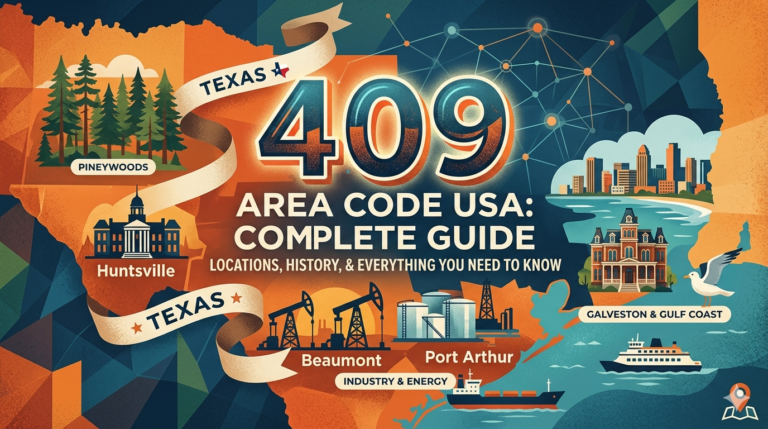 409 Area Code USA: Complete Guide, Locations, History, and Everything You Need to Know