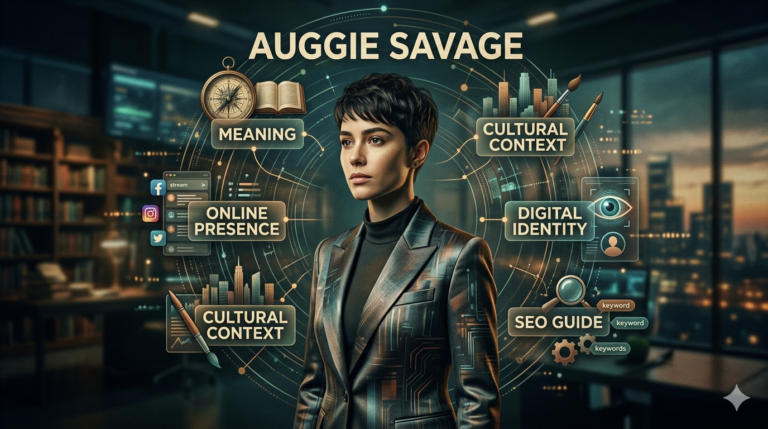 Auggie Savage: Meaning, Online Presence, Cultural Context, Digital Identity & SEO Guide
