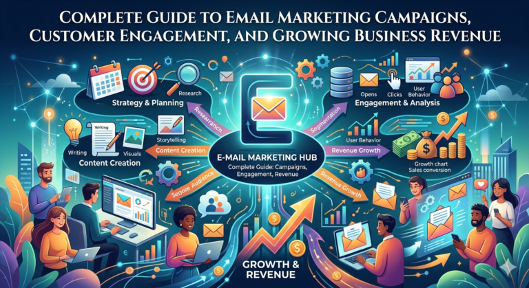 Marketing Emails: Complete Guide to Email Campaigns, Customer Engagement, and Growing Business Revenue