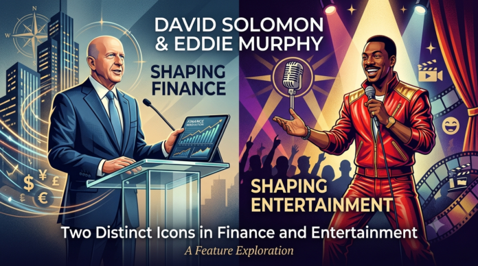 David Solomon and Eddie Murphy