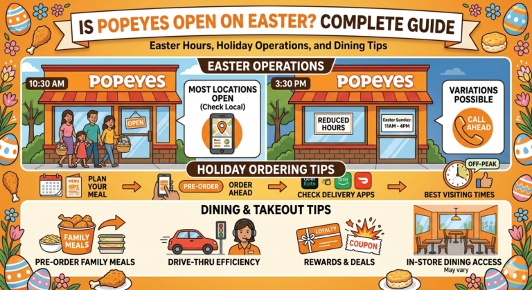 Is Popeyes Open on Easter? Complete Guide to Easter Hours, Holiday Operations, and Dining Tips