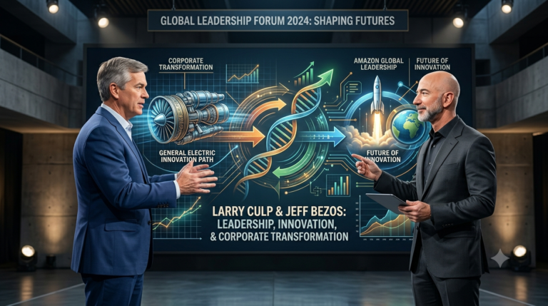 Larry Culp and Jeff Bezos: Leadership, Innovation, and Corporate Transformation