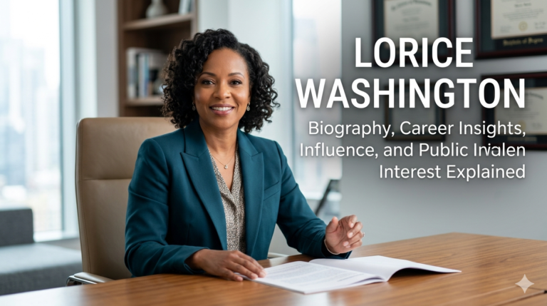 Lorice Washington: Biography, Career Insights, Influence, and Public Interest Explained