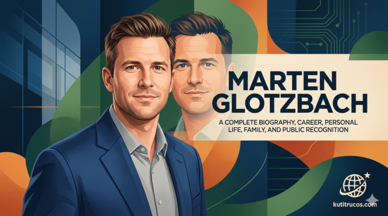 Marten Glotzbach: A Complete Biography, Career, Personal Life, Family, and Public Recognition