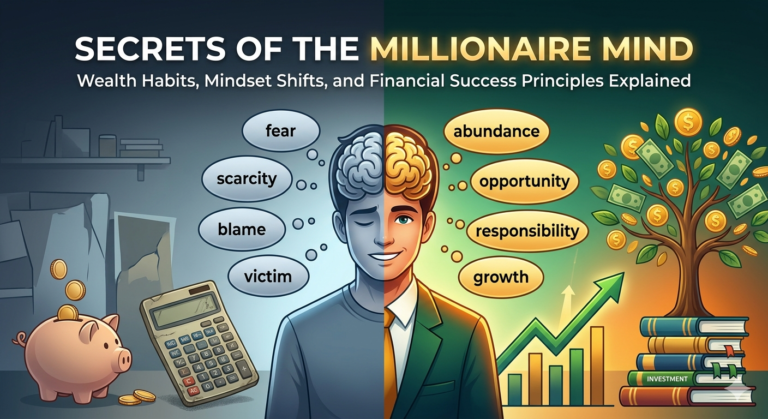 Secrets of the Millionaire Mind: Wealth Habits, Mindset Shifts, and Financial Success Principles