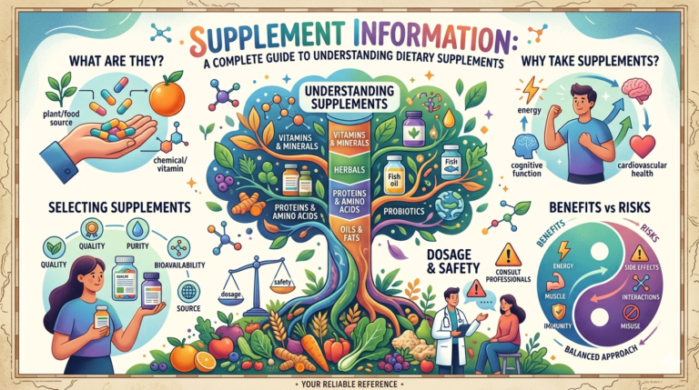 Supplement Information: A Complete Guide to Understanding Dietary Supplements