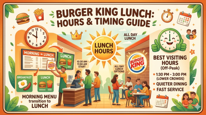 What Time Does Burger King Serve Lunch