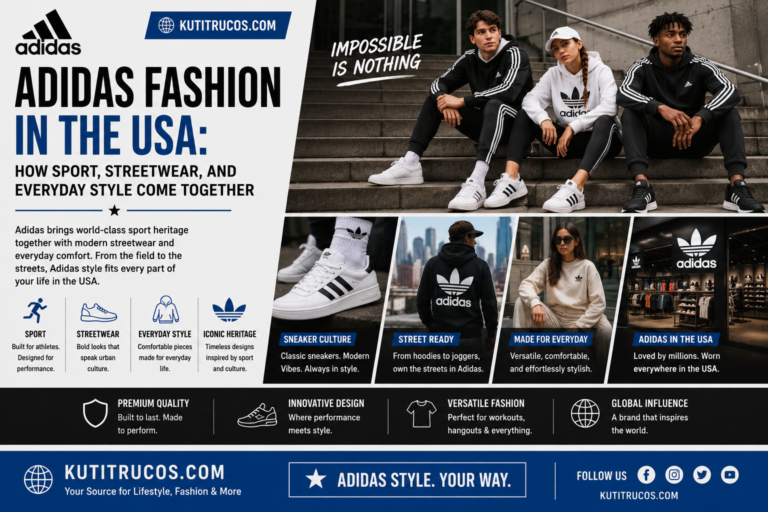 Adidas Fashion in the USA: How Sport, Streetwear, and Everyday Style Come Together