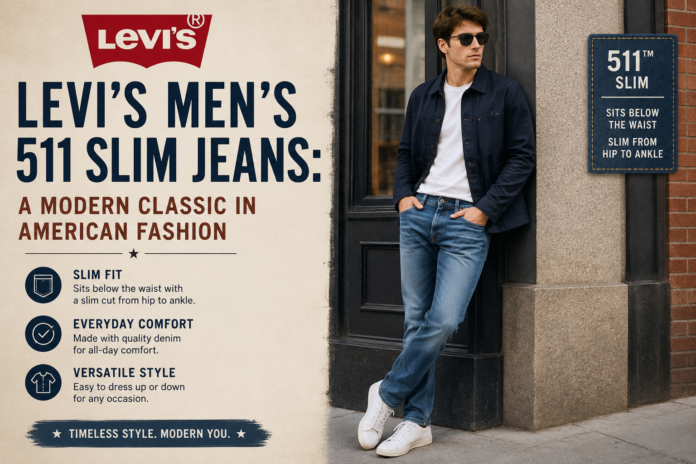 Levi’s Men’s 511 Slim Jeans