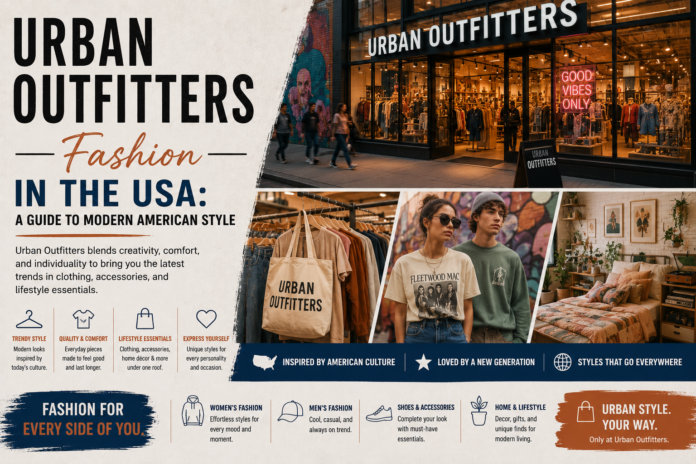 Urban Outfitters Fashion in the USA