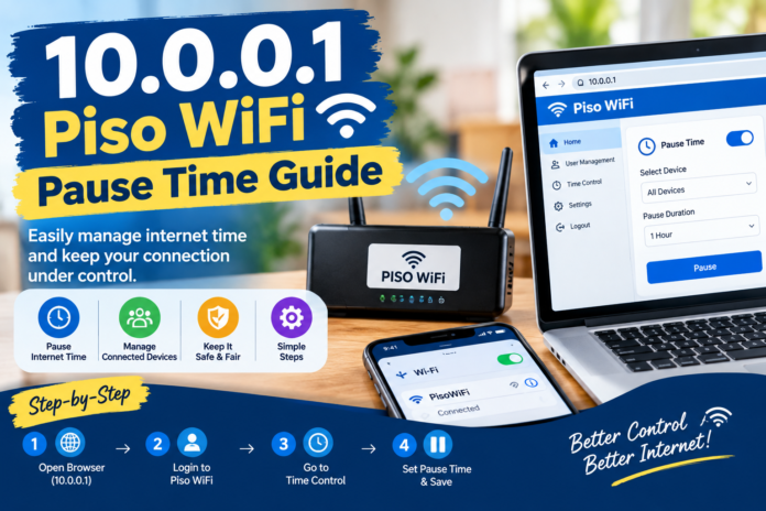 10.0.0.1 Piso WiFi Pause Time Guide