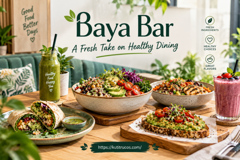 Baya Bar: A Fresh Take on Healthy Dining