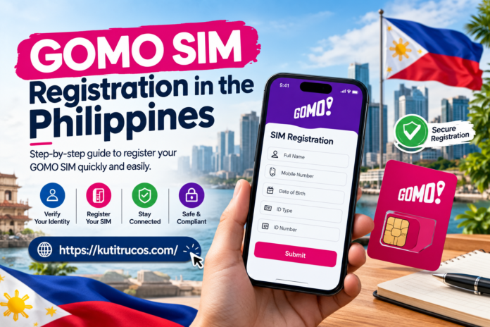 GOMO SIM Registration in the Philippines