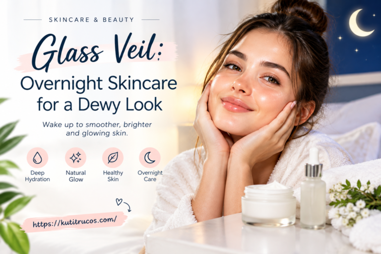 Glass Veil Overnight Skincare for a Dewy Look