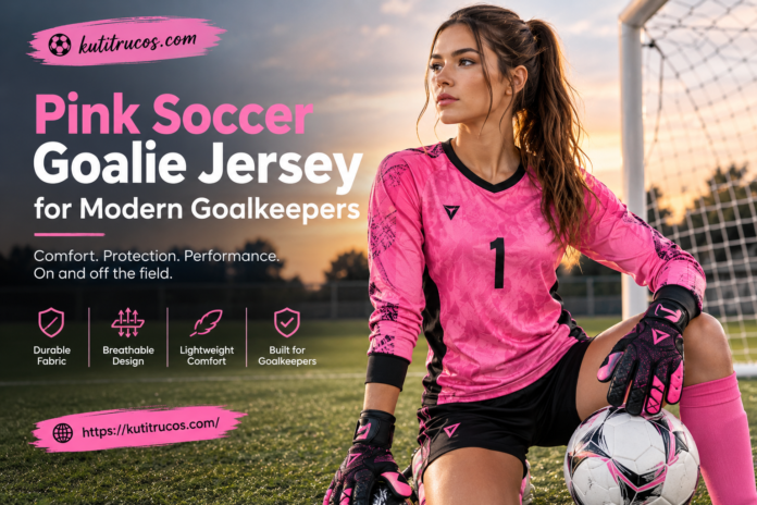 Pink Soccer Goalie Jersey