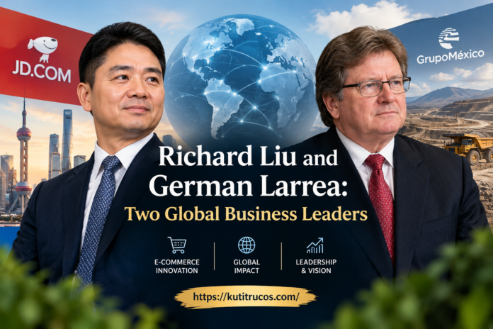 Richard Liu and German Larrea