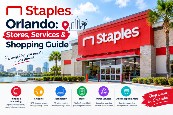 Staples Orlando Stores, Services & Shopping Guide