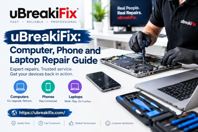 uBreakiFix Computer, Phone and Laptop Repair Guide