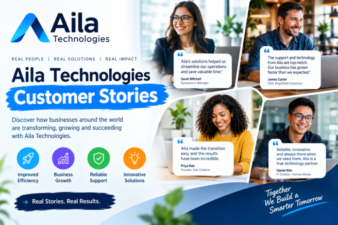 Aila Technologies Customer Stories