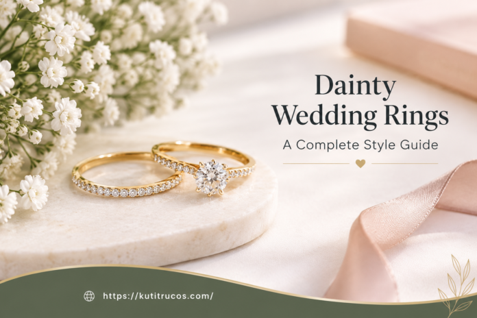 Dainty Wedding Rings Style Guide