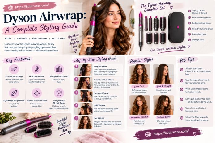 Dyson Airwrap Complete Styling Guide