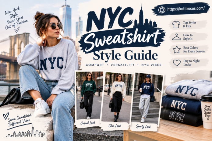 NYC Sweatshirt Style Guide