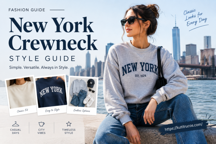 New York Crewneck Style Guide